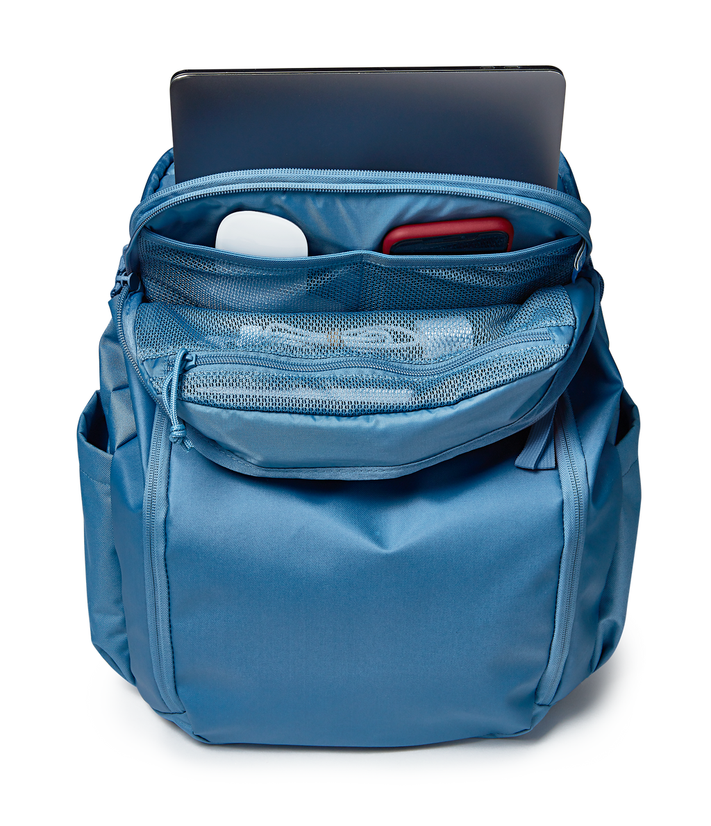 22 Carry On Luggage Travel Pack 30L Elemental Blue Set