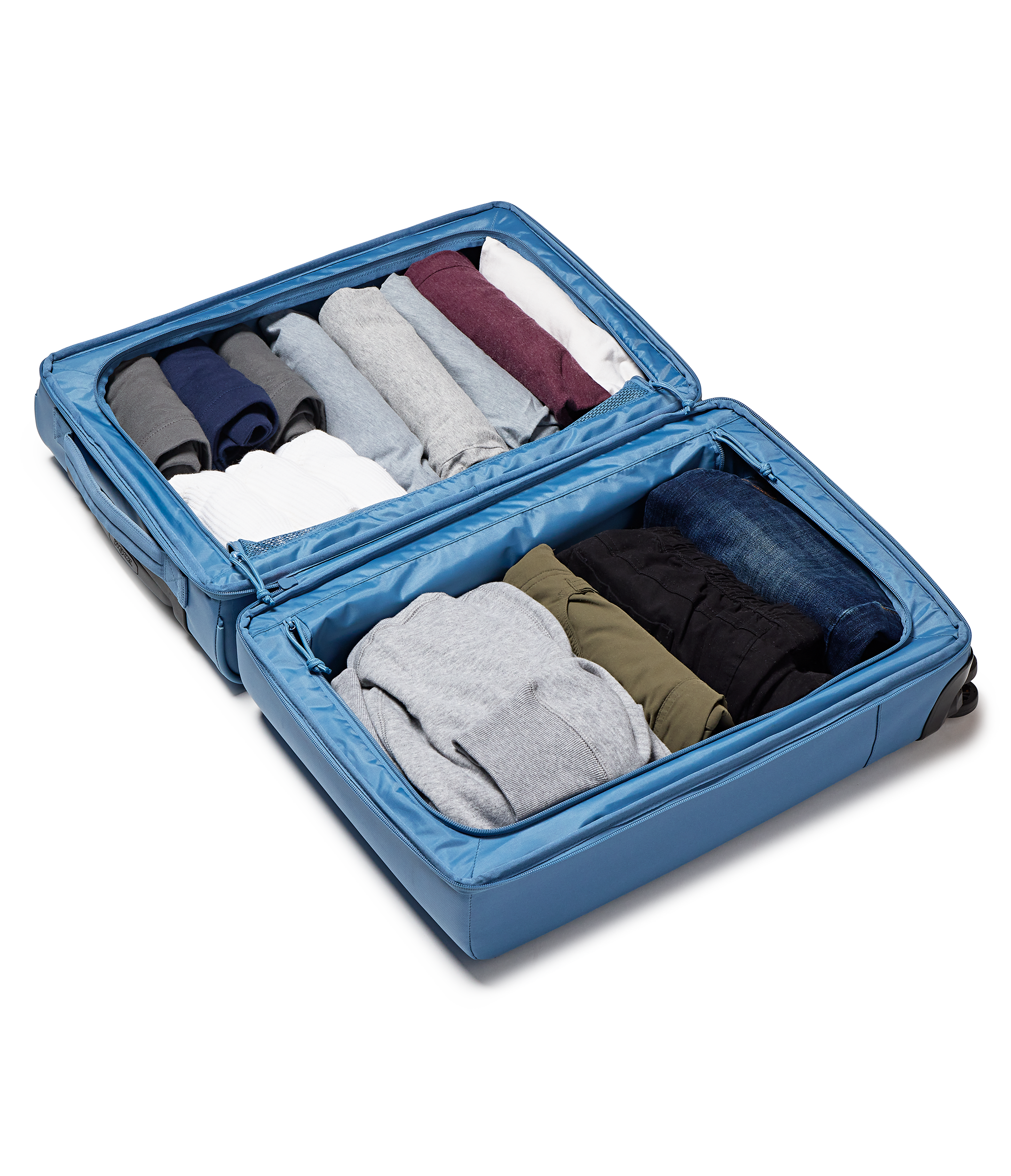 22 Carry On Luggage Travel Pack 30L Elemental Blue Set