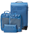 22 Carry On Luggage Packing Cubes Elemental Blue Set