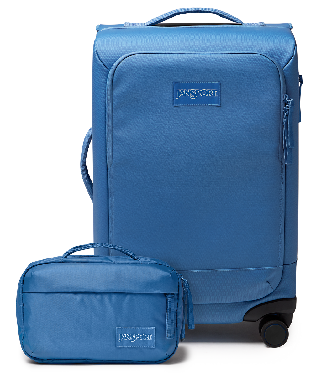 22 Carry On Luggage Toiletry Bag Elemental Blue Set