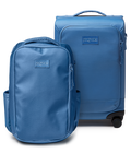 22 Carry On Luggage Travel Pack 30L Elemental Blue Set